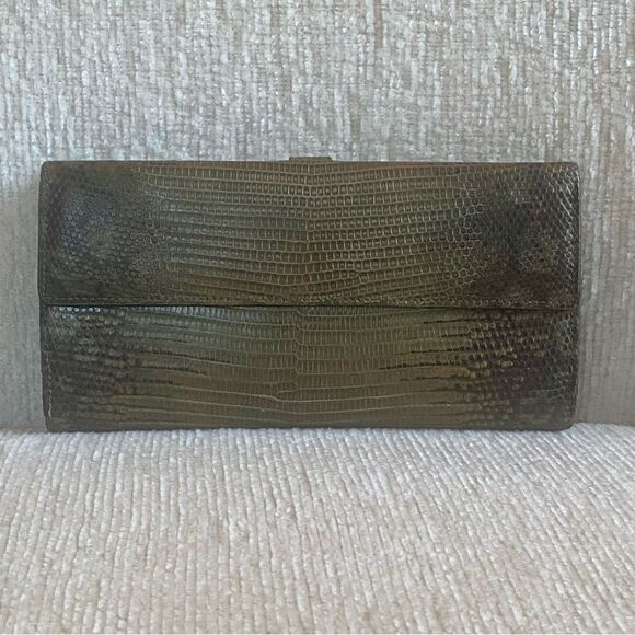 GUCCI Snakeskin Jackie Wallet - Picture 2 of 14